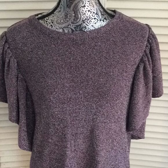 Showstopping Dress Ruffle Sleeve Pink Sparkler! XS - Picture 2 of 10